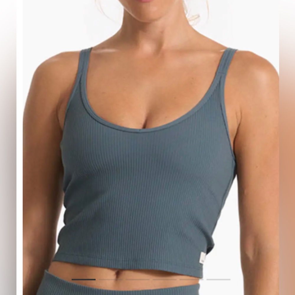 NWT Vuori Rib Crop Tank and Rib Studio Legging